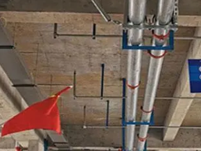 交城管廊支架的安装方法